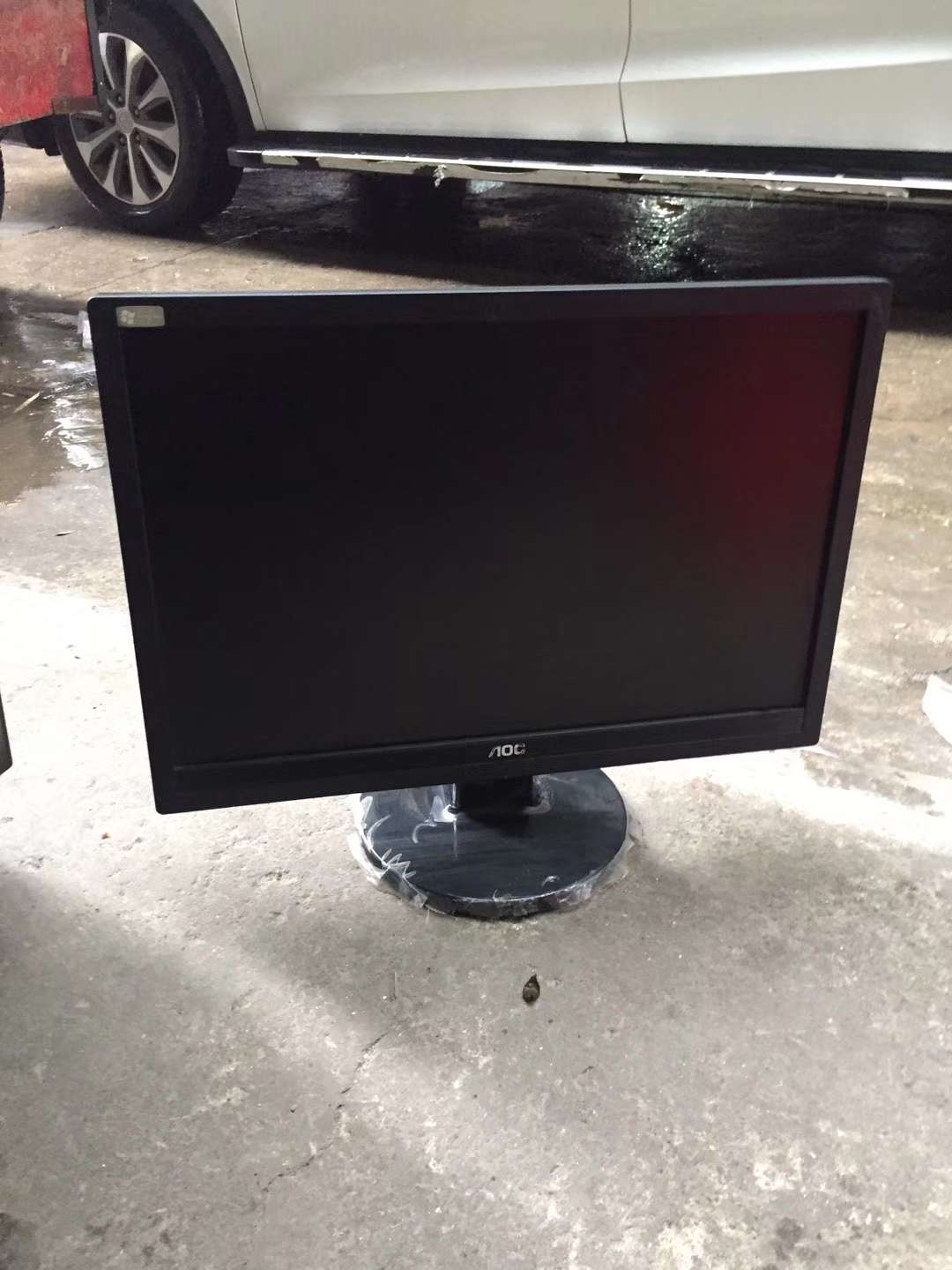 公司到货aoc19寸型号919sw